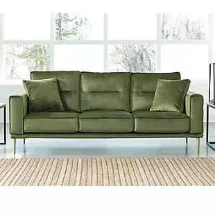 Velvet Sofa in Moss Green - HER Home Design Boutique
